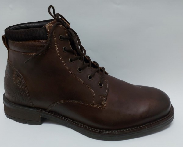 Klondike Herren Schuhe Stiefelette Boots Leder 619030 braun