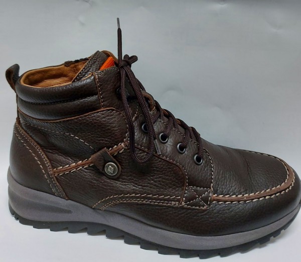 Waldläufer Herren Schuhe Boots braun Hirschleder 388803
